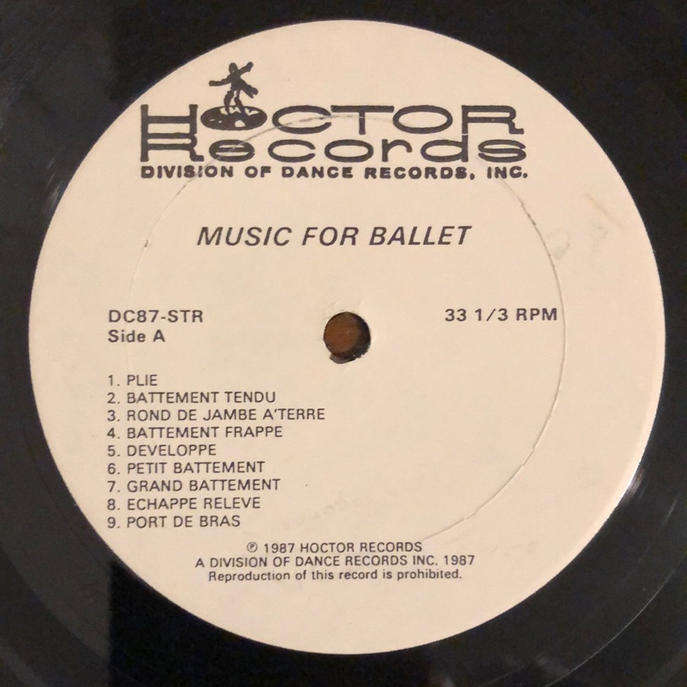 Music For Ballet Vinyl Lp '86